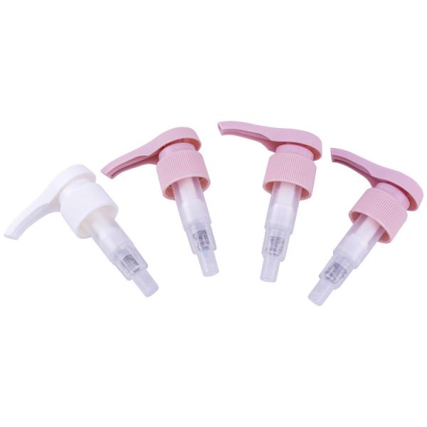 33/410 Plastic Lotion Pump Dishwashing Liquid Lotion Pump Pink Color With 4ml