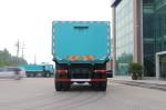 Blue ZZ3257N4347A 10 Wheeler Dump Truck With HW76 Single Sleeper Cabin