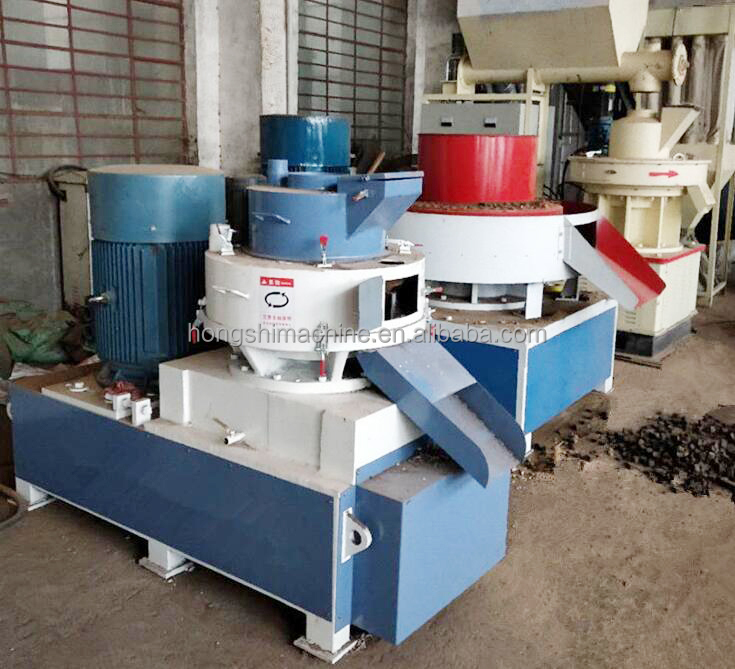Solid Waste Recycle Biomass Pellet Machine Industrial Plastic Waste Cube Briquette Press For Fuel