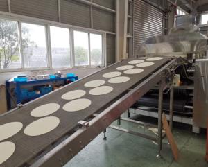 Quality G650 Industrial tortilla Production Line of 304 stainless steel equipped with touch screen for high capacity demand wholesale