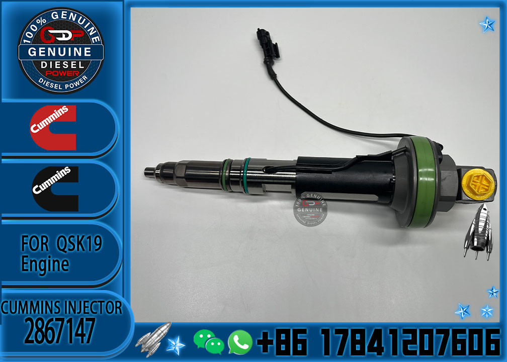 High quality QSK38 QSK50 QSK19 Diesel Engine Fuel Injector 2867147