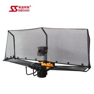 Quality Smart Remote Control Automatic Table Tennis Machine , SGS Table Tennis Launcher wholesale