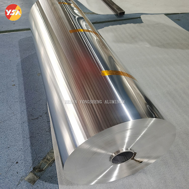Silver Aluminum Foil Sheet Roll Coil 0.006-0.02mm Thickness Customized Width