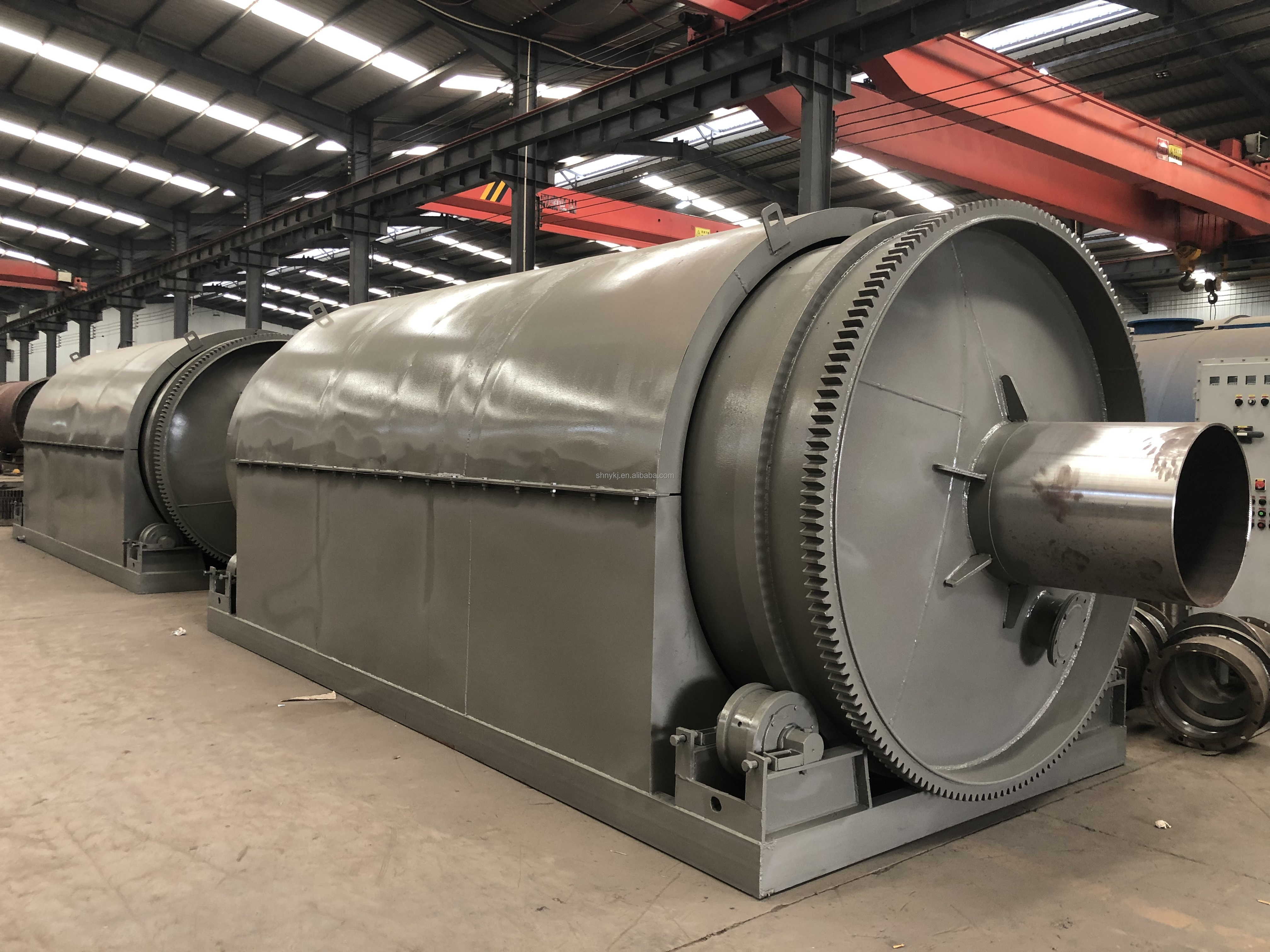Direct Heating Method Tires to Furnace Oil Machine for Sustainable Production Process