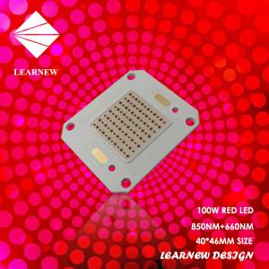 Quality 4046 IR LED Chips 100W 660nm 850nm Red LED Chip Long Life Span wholesale