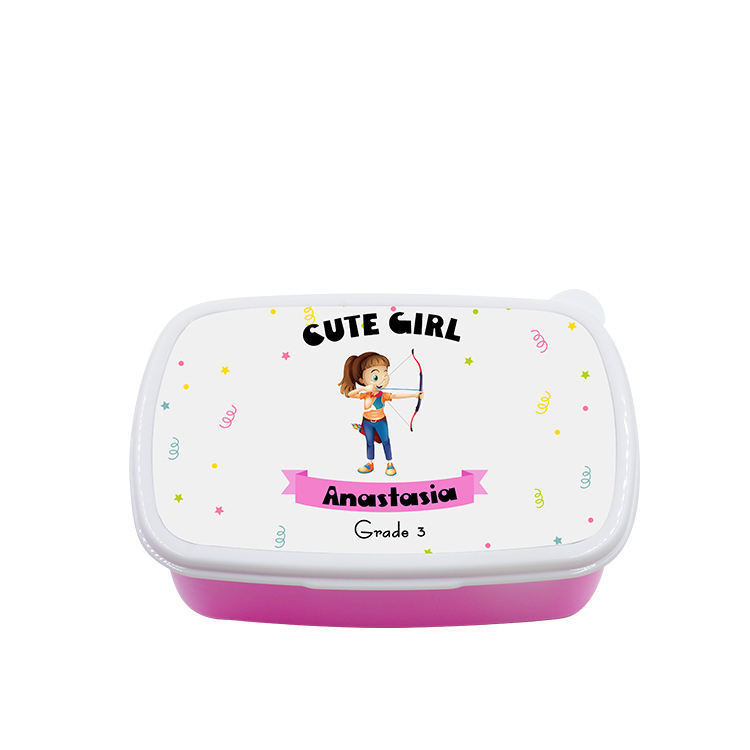 Photos Printing Sublimation Lunch Box Blank With Printable Metal Insert