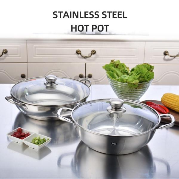Wholesale Food Grade Stainless Steel Cookware Pot Induction Cooker Soup Pot
