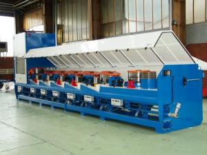 Quality 15kw Straight Line Wire Drawing Machine For Low Carbon Steel Wire OEM Support wholesale