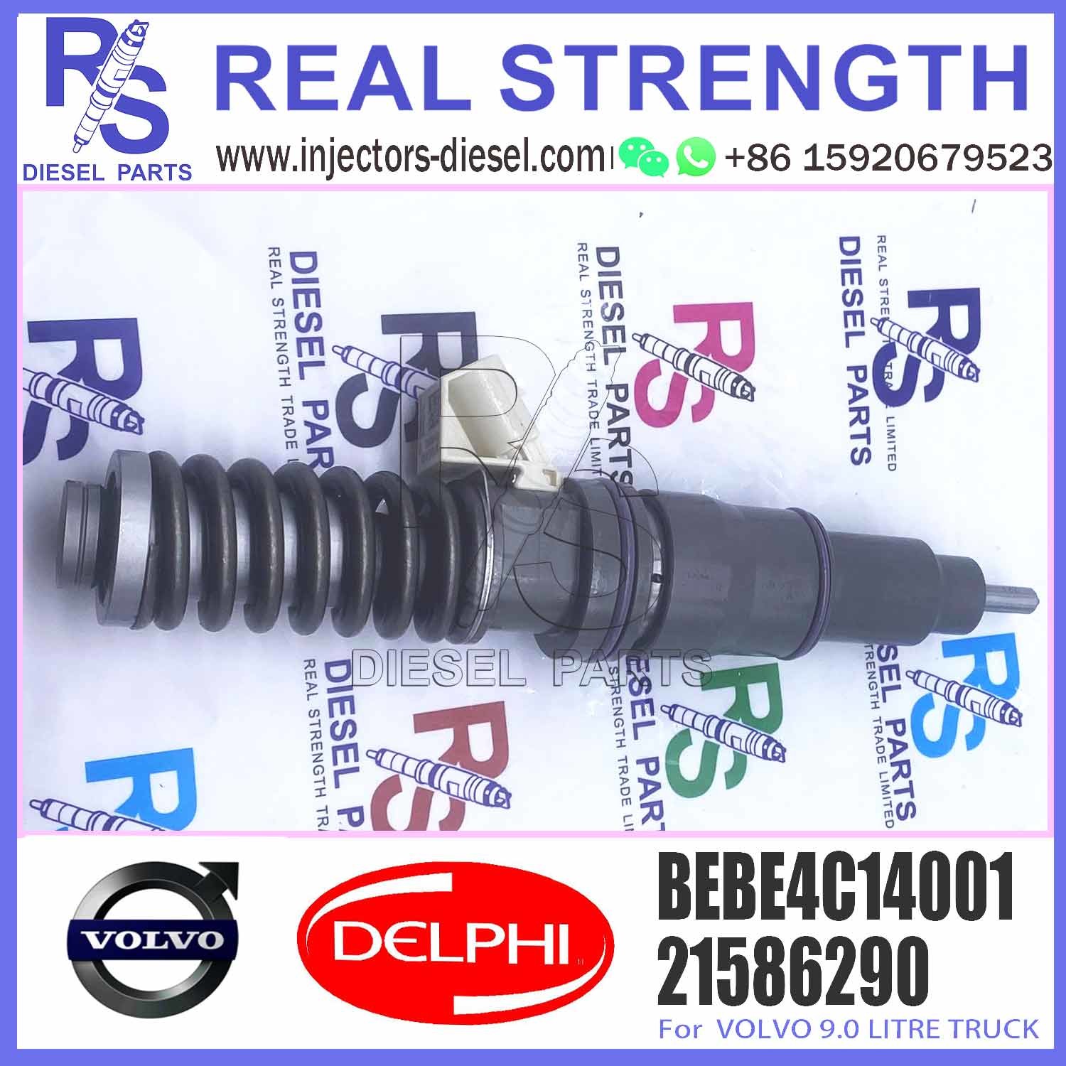 High Quality Diesel Fuel Injector 20500620 Common Rail Fuel Injection Nozzle BEBE4C02001 BEBE4C14001 For V-O-L-V 9.0 LITRE
