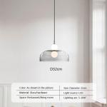 Glass Pendant Light Post-modern Pendant Lamp Bedside Living Room stairwell