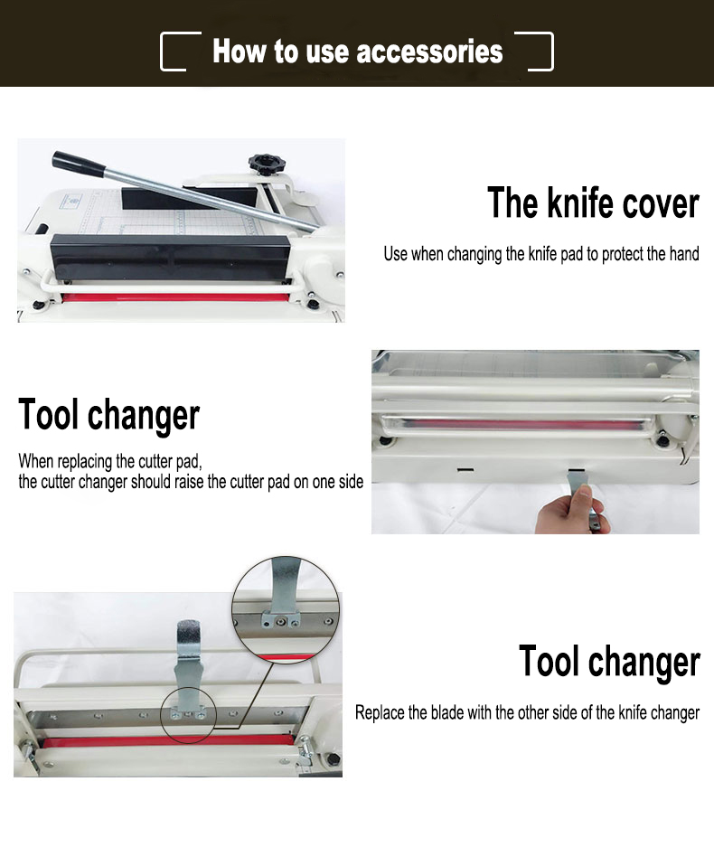 Effortlessly Cut Thick Paper with the 868 A3 Heavy Duty Manual Guillotine Trimmer