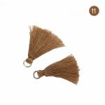 Colorful Cotton Tassel 3cm Garment Decoration Cotton Thread Tassels