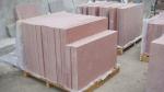 Red Color Rough Granite Kitchen Countertop Floor Tiles 50x50 Slab 2.73 g/cm3