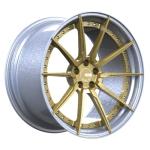 Brushed Gold Two Piece Forged Wheels ET35 21 Inch 5x114.3