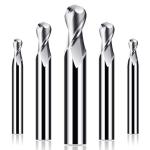 Durable Aluminium Ball End Milling Cutter For Non Ferrous Metal Cutting