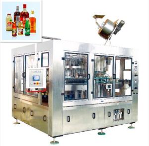 Quality PLC Auto Control Glass Bottle Filling Line With Stable Performance wholesale