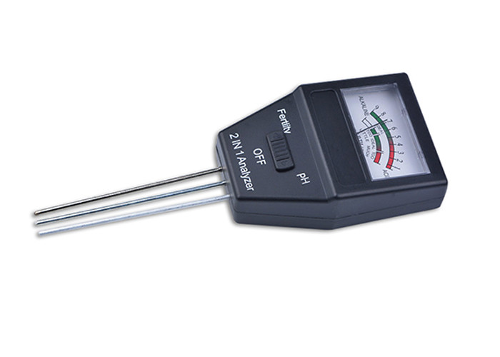 Plastic Greenhouses Soil Fertility Meter With 8.5cm Length Probe