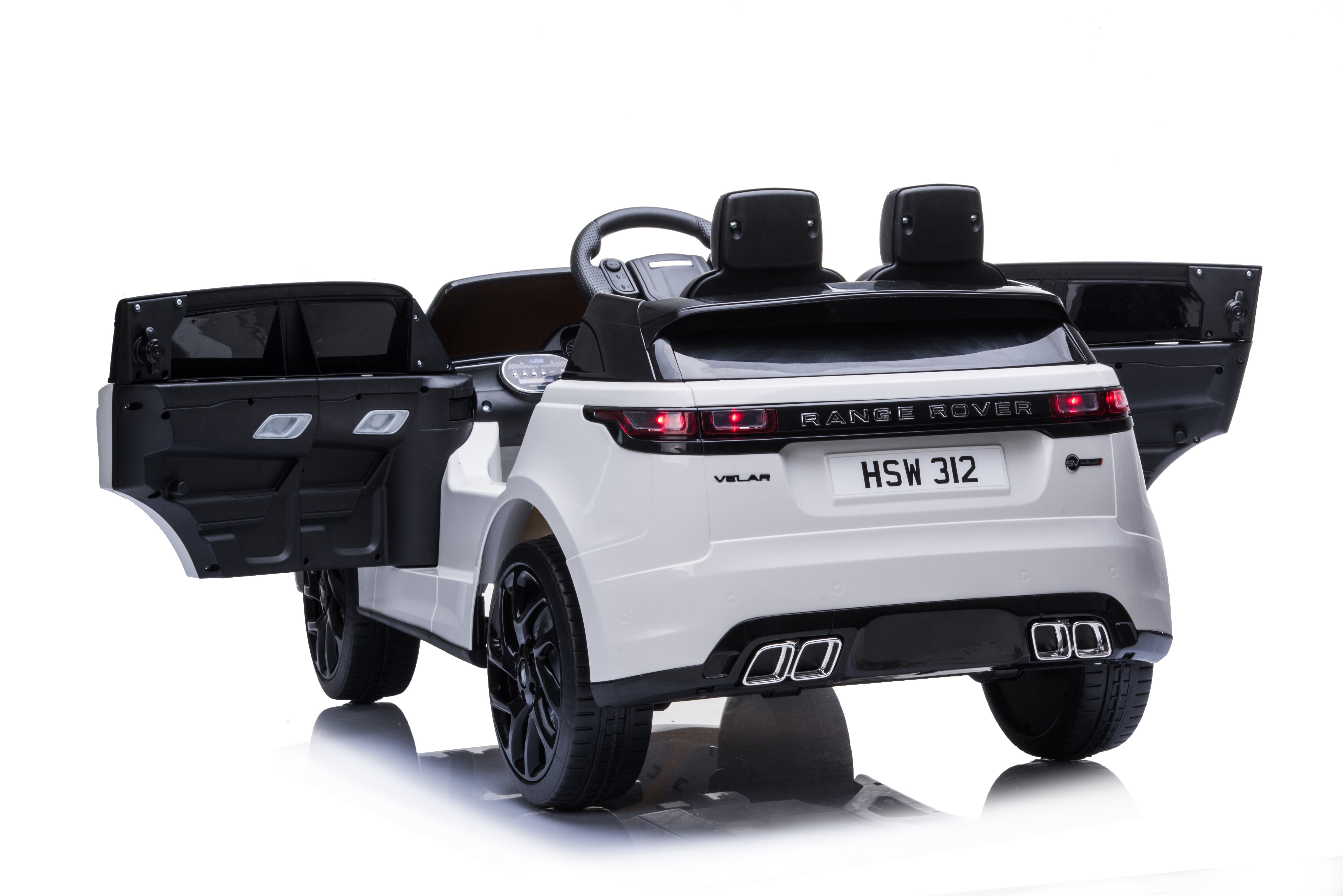 Authorized 12V Children's Car Electric Four-Wheeled Ride On Car with Remote Control