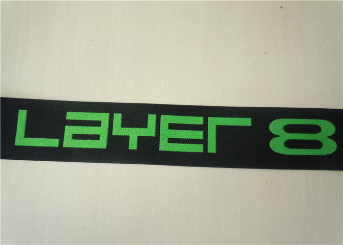 Customized Polyester nylon jacquard elastic waistband for men's underwear