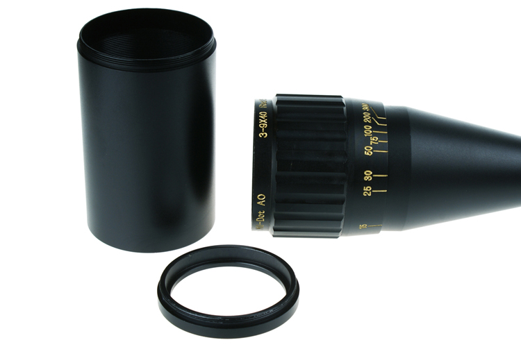 Red and Green Illuminated 3-9X40AOME Scope for Long Distance Hunting 340mm Length