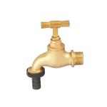 Sanitary Zinc Alloy Brass Bibcock Valve Euro Type For Washing Machine