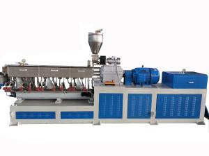 Quality Engineer Material Twin Screw Plastic Extrusion Equipment With 100-200kg / H wholesale