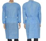Waterproof Disposable Barrier Gowns Knitted Cuff Disposable Operating Gowns