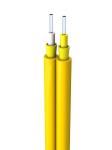 Indoor Duplex Zip Cord GJFJBV Single Mode Fiber Optic Cable