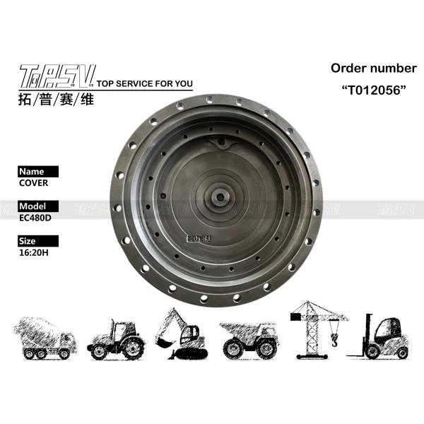 VOE14653465 Gear Oil EC480E Excavator Final Drive Cover for Machinery Repair