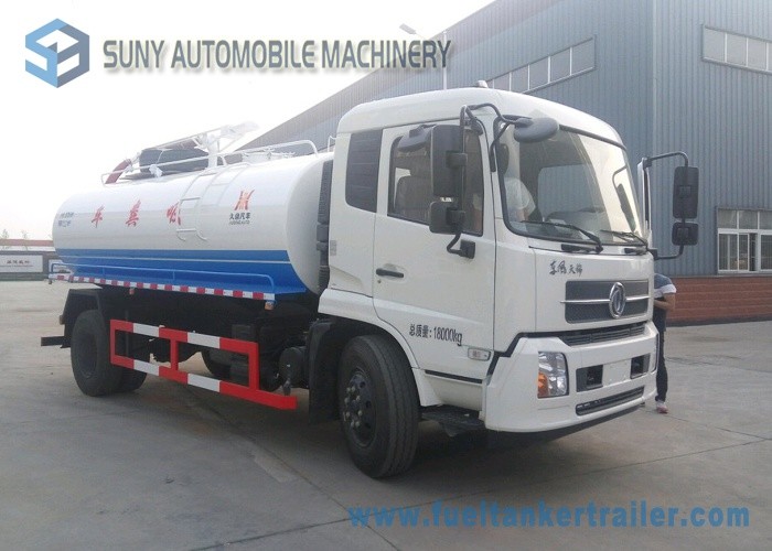 4x2 Driving Type Vacuum Tank Truck Cummins 210hp Fecal Suction Truck Vacuum Tank Truck