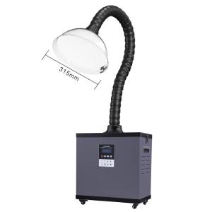 Quality Black Beauty Salon Fume Extractor FES200 Laser Smoke Purifier For Moxibustion Nail Hair Salon wholesale