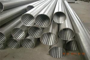Quality 0.5m Legnth Water Well Screen Pipe SS AISI304 304L 302 316 316L Wedge Wire wholesale