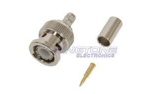 Quality Solderless Connectors Jack Plug Male Polarity Low Loss Cable wholesale
