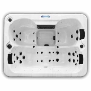 Quality 3 Seats Hydro Massage Backyard Hot Tubs Outdoor Spa Bathtub With 30 Jets wholesale