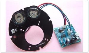 Quality 90mm Camera Infrared LED Boards Dual High Power LEDs 1.2A Working Current wholesale