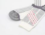Black / White Nylon Sports Ankle Socks For Young Boys Anti - Bacterial
