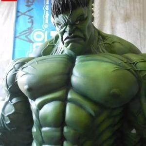 Quality Street Custom Fiberglass Products Real Resin Marvel Figure Statues wholesale