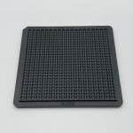 Black Bare Die Tray Warpage Within 0.3mm For Chip Storage And Packing