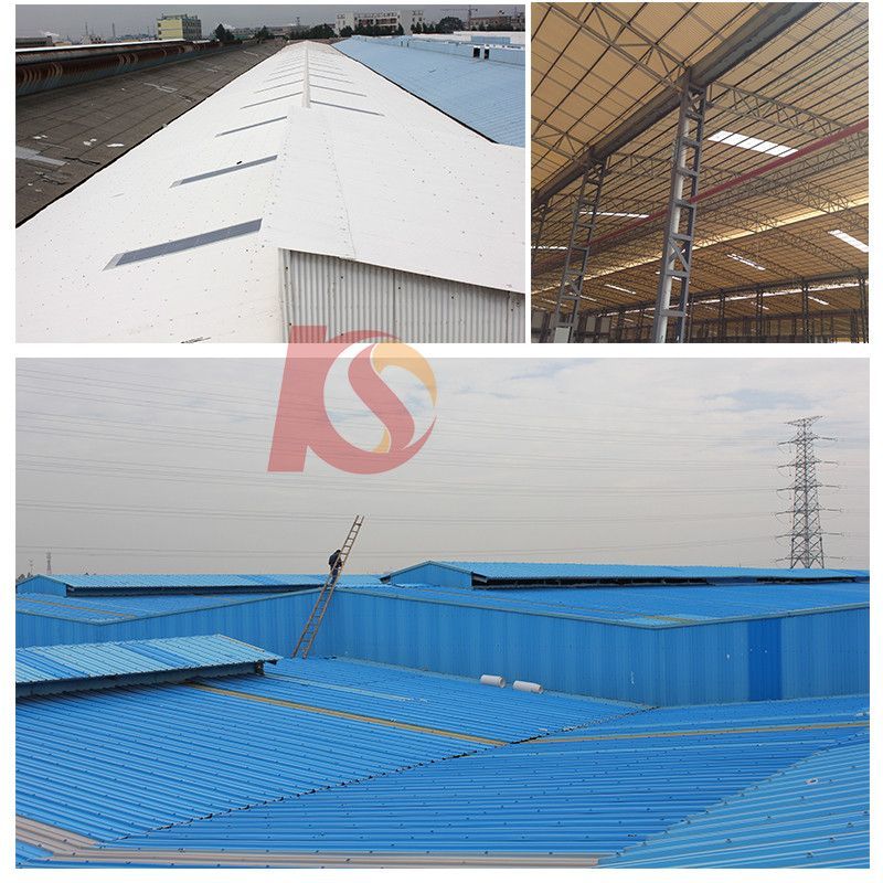 4 Layer ASA Coating PVC Trapezoidal Roof Sheets White ASA Surface UPVC Roofing Sheet