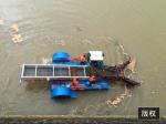 3000m2 Reed Aquatic Weed Harvester Water Hyacinth Harvester Machine