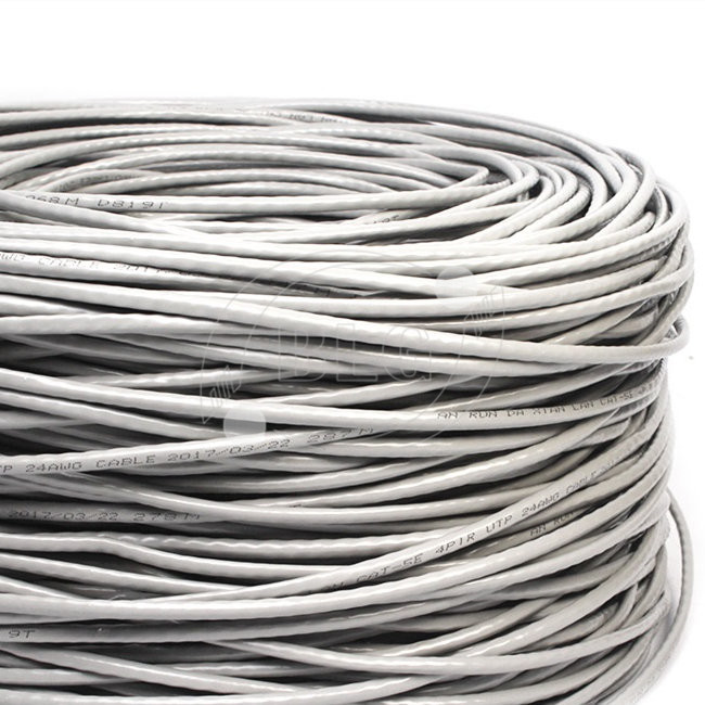 500/1000FT Cat6 Utp Network Cable Pure Bare Copper CM CMX Unshielded UTP Cabling