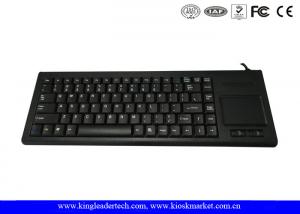 Quality 87 Keys Plastic Industrial Keyboard With Optical Touchpad , USB Or PS / 2 wholesale