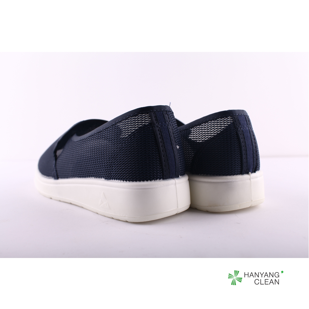 Industrial Brand Breathable PU Sole Cleanroom Antistatic ESD Safety Mesh Work Shoes Wholesale