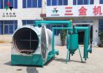 Horizontal Coconut Shell Bamboo Carbonization Furnace For Charcoal