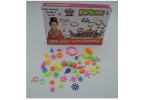 100Pcs DIY Children'S Play Jewellery Set , Little Girls Cordless Pop Bead Set