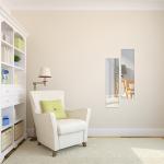 Wall Mounted Full Body Frameless Makeup Mirror 3mm Thick