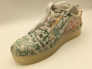 Quality Beige Womens Lace Up Casual Shoes 5mm Leisure Comfort Shoes wholesale