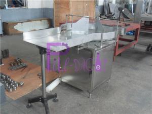 Quality Semi Automatic Rotary Bottle Sorting Machine For Milk Glass Bottle 0.37Kw wholesale