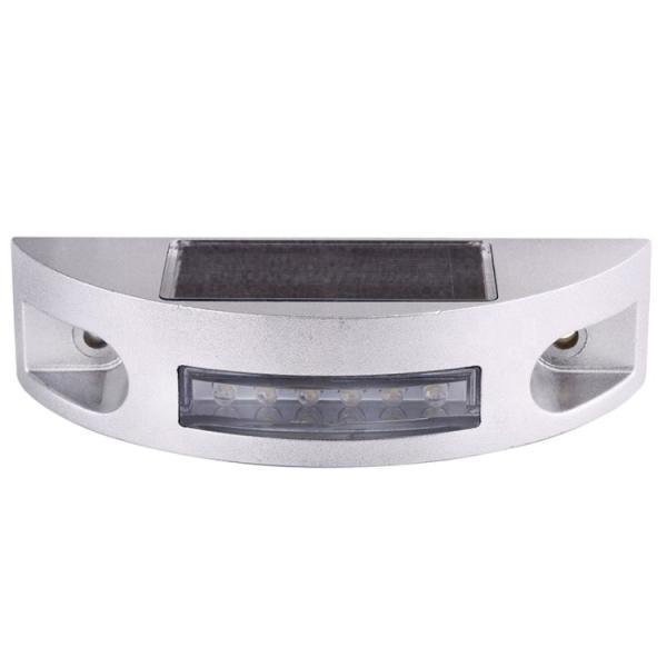 Cast Aluminum Solar Marker Road Stud for Road Safety Road Marking in Yellow LED