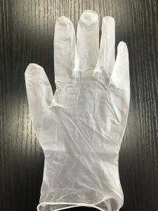 Quality Mechanical Repairs Printed Powder Free Vinyl Gloves With Rolled Rim wholesale